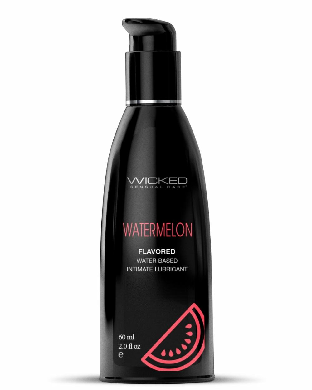 Lubes & Body | Wicked Aqua Watermelon Flavored Water Based Lubricant  2 Oz Lubes & Body Lubes & Body