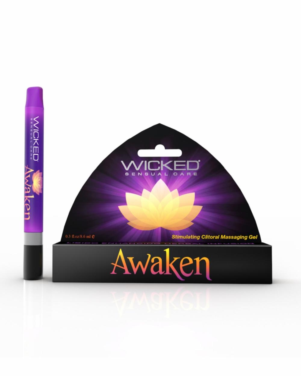 Lubes & Body | Wicked Awaken Stimulating Clitoral Gel .3Oz Lubes & Body Lubes & Body