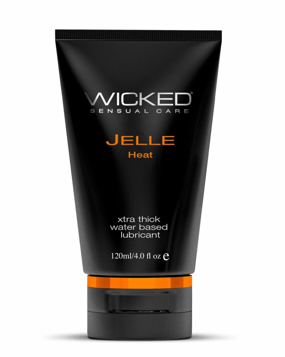 Lubes & Body | Wicked Jelle Heat Warming Anal Lubricant  4 Oz Lubes & Body Lubes & Body