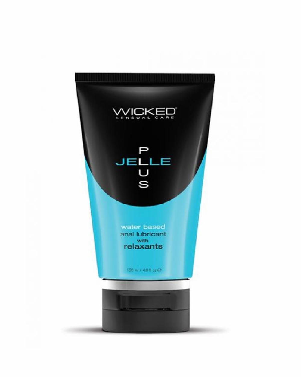 Lubes & Body | Wicked Jelle Plus Anal Lubricant With Relaxant – 4Oz Lubes & Body Lubes & Body