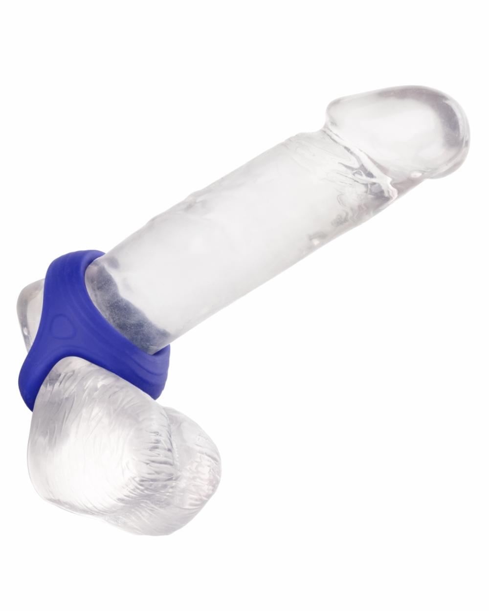 Penis Toys | Admiral Blue Stretchy Blue Silicone Cock And Ball Ring Penis Toys Penis Toys