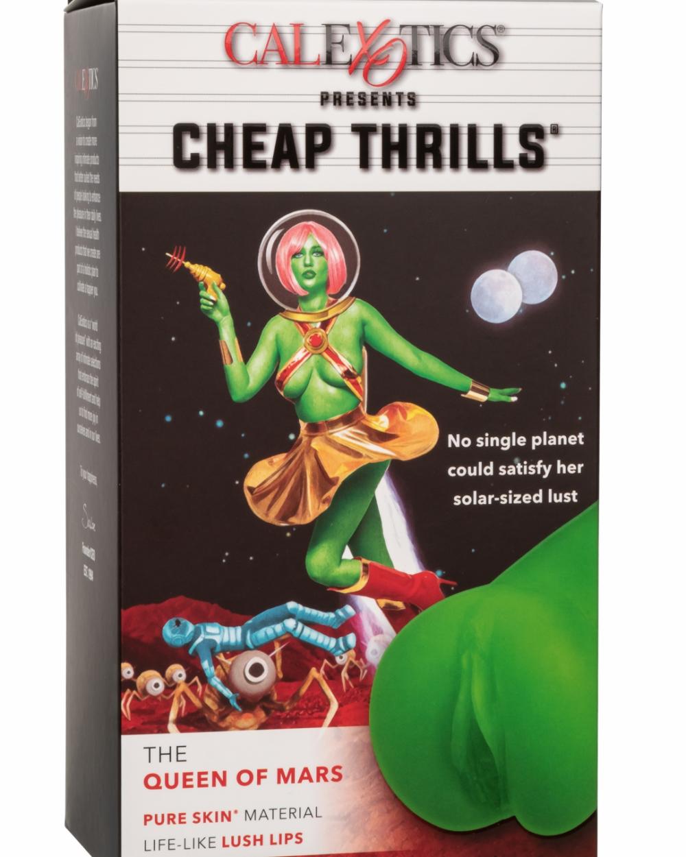 Penis Toys | Cheap Thrills The Queen Of Mars Green Pocket Pussy Penis Toys Penis Toys