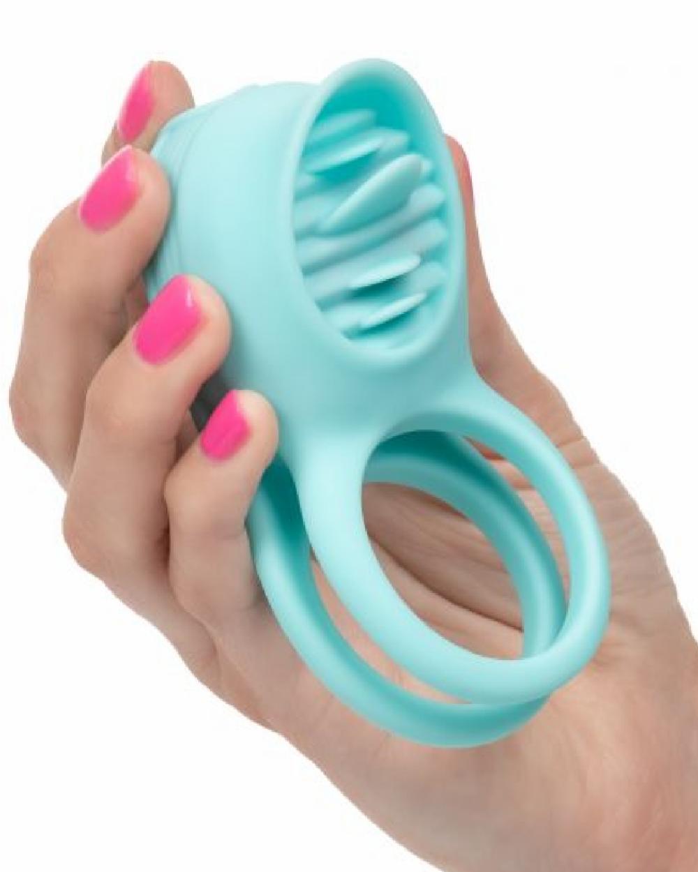 Penis Toys | French Kiss Silicone Vibrating Cock Ring For Couples For Couples For Couples