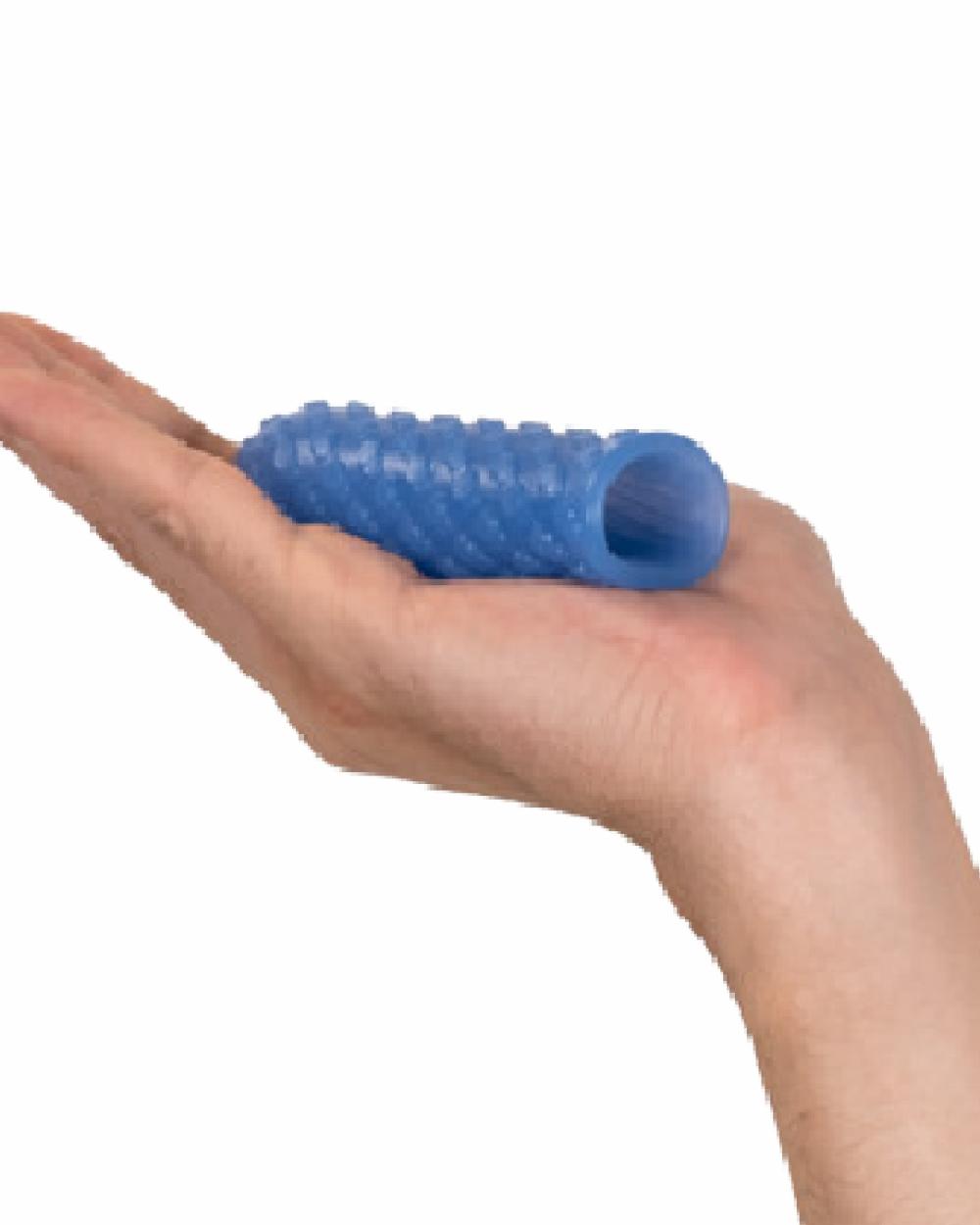 Penis Toys | Ghost Discreet Reversible Silicone Pocket Stroker – Blue Penis Toys Penis Toys