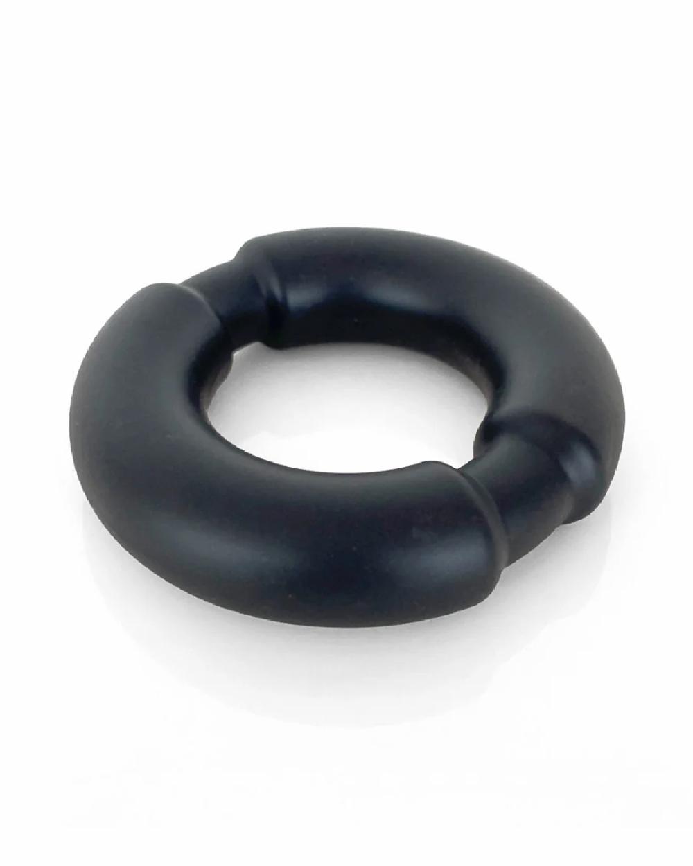 Penis Toys | Silicone Cock Ring With Weighted Steel Interior – Black Penis Toys Penis Toys