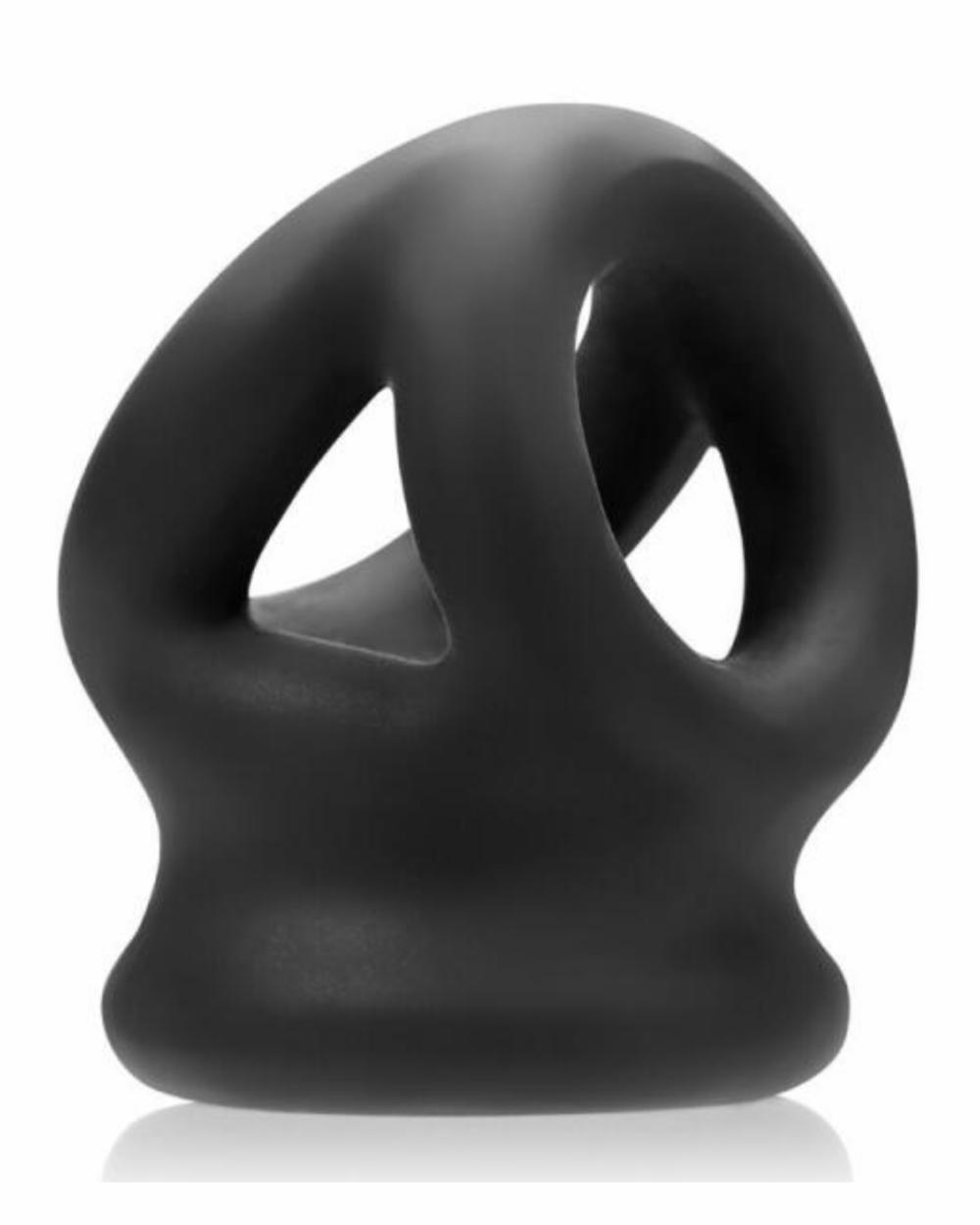 Penis Toys | Tri Squeeze Cocksling Ball Stretcher – Black Penis Toys Penis Toys