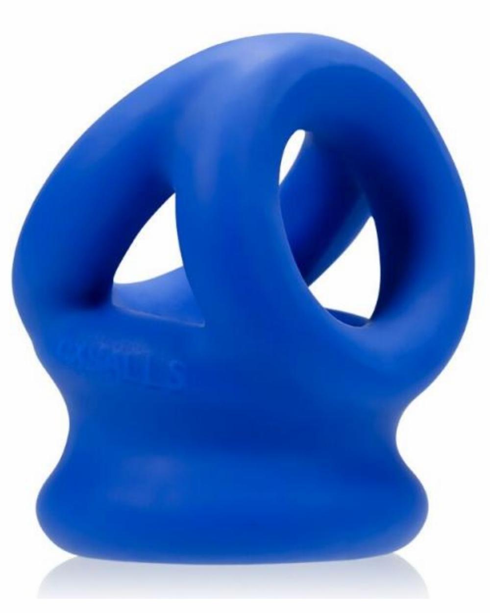 Penis Toys | Tri Squeeze Cocksling Ball Stretcher – Blue Penis Toys Penis Toys