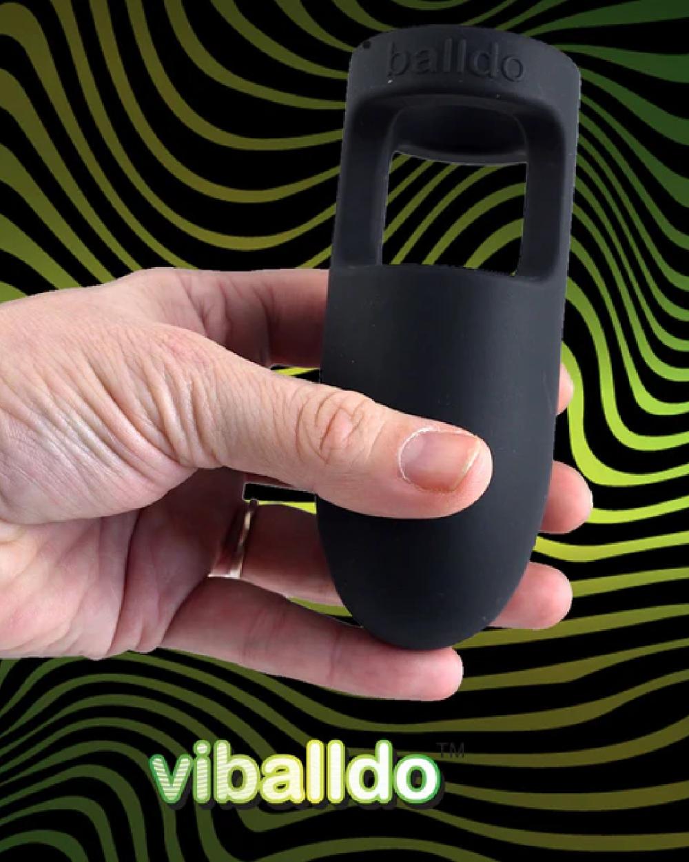 Penis Toys | Viballdo The World’S First Vibrating Ball Dildo – Black Penis Toys Penis Toys