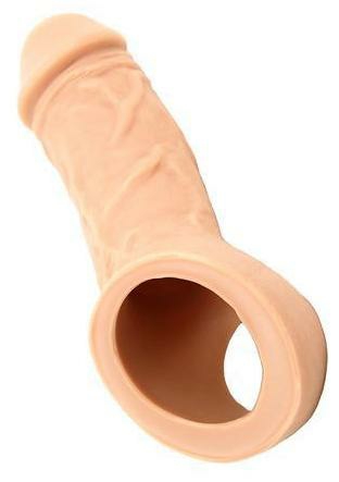 Penis Toys | Vixen Holster Vixskin Silicone Penis Extender – Vanilla Penis Toys Penis Toys