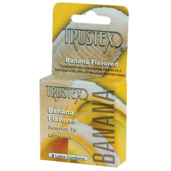 Sexual Health | Flavored Condoms Banana 3 Pack Sexual Health Sexual Health