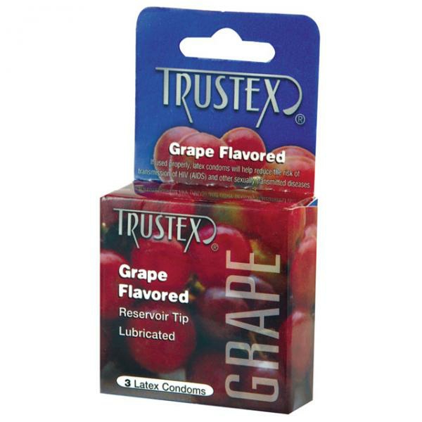 Sexual Health | Flavored Condoms Grape 3 Pack Sexual Health Sexual Health