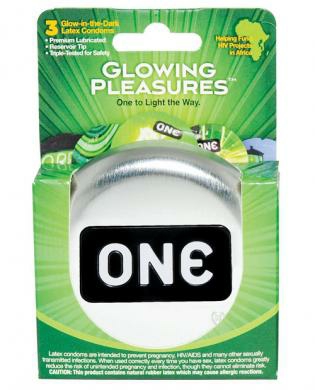 Sexual Health | Glowing Pleasures Latex Glow In The Dark Condoms – Box Of 3 Sexual Health Sexual Health