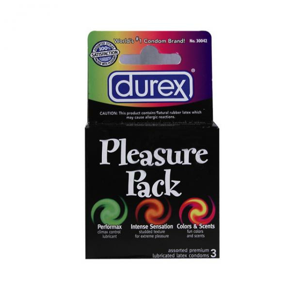 Sexual Health | Pleasure Pack 3 Pack Condoms Sexual Health Sexual Health