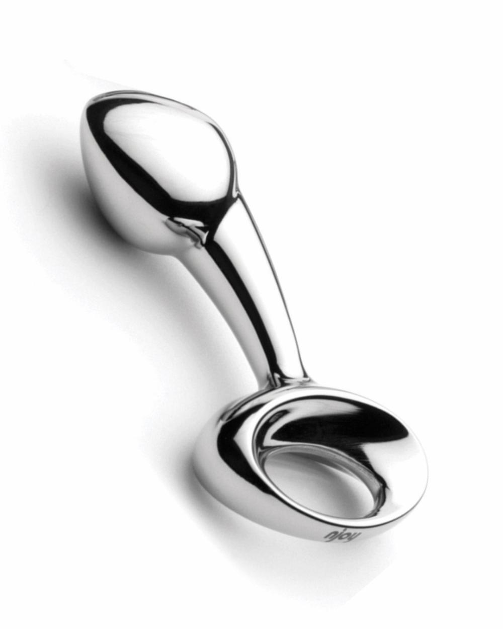 Sexual Health | Pure Small Stainless Steel Butt Plug With Loop Handle Anal Toys Anal Toys