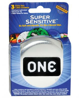 Sexual Health | Super Sensitive Lubricated Latex Condoms – Box Of 3 Sexual Health Sexual Health