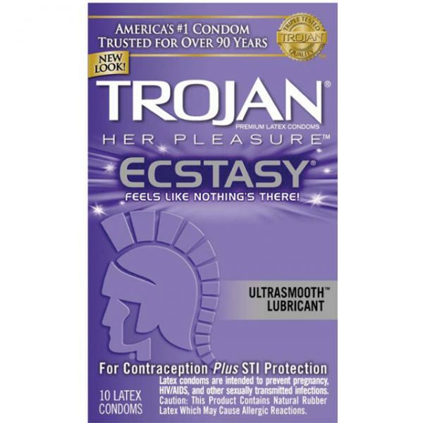 Sexual Health | Trojan Ecstasy Her Pleasure Condoms With Ultrasmooth Lubricant Sexual Health Sexual Health