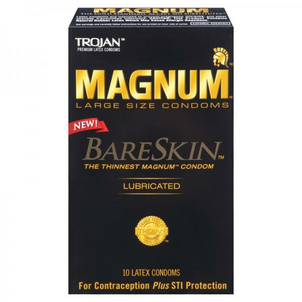 Sexual Health | Trojan Magnum Bareskin Condoms (10) Sexual Health Sexual Health