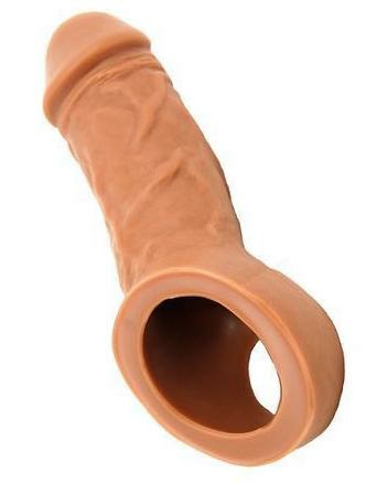 Sexual Health | Vixen Holster Vixskin Silicone Penis Extender – Caramel Penis Toys Penis Toys