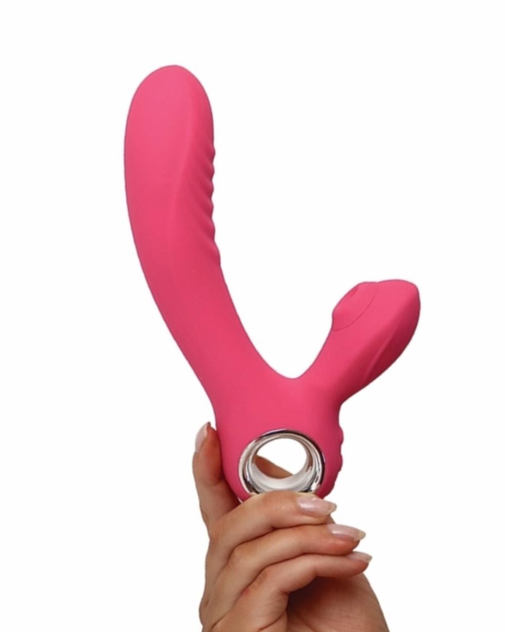 Vibrators | Beso G Warming Clitoral Pressure Wave & G-Spot Vibrator – Pink Vibrators Vibrators