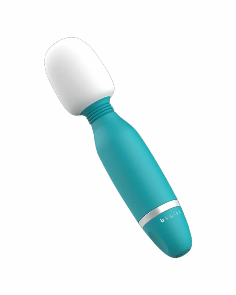 Vibrators | Bthrilled Classic Waterproof Mini Wand – Teal Vibrators Vibrators