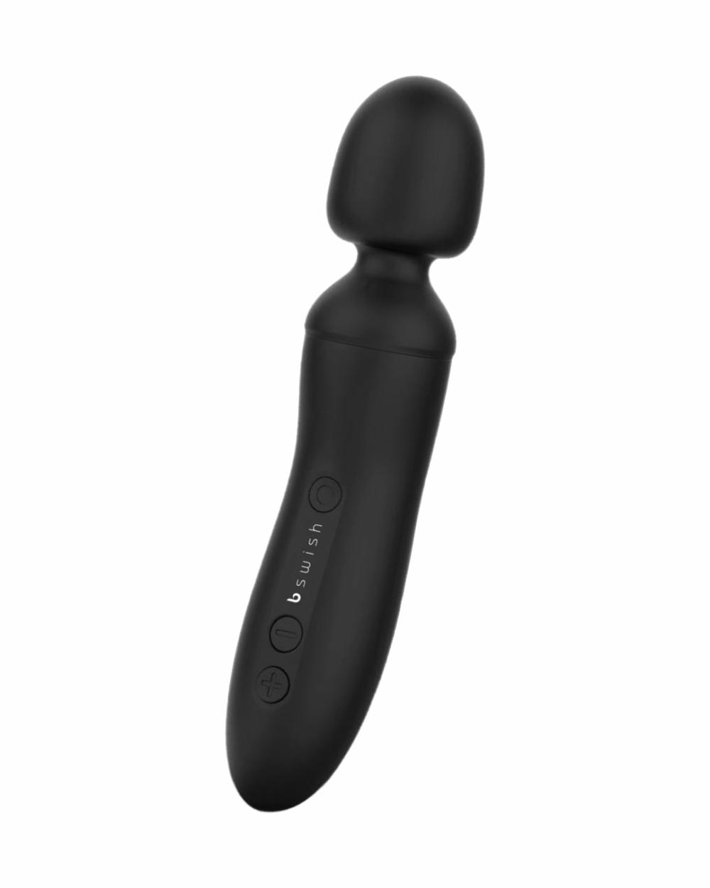 Vibrators | Bthrilled Premium Waterproof Mid Sized Wand – Black Vibrators Vibrators