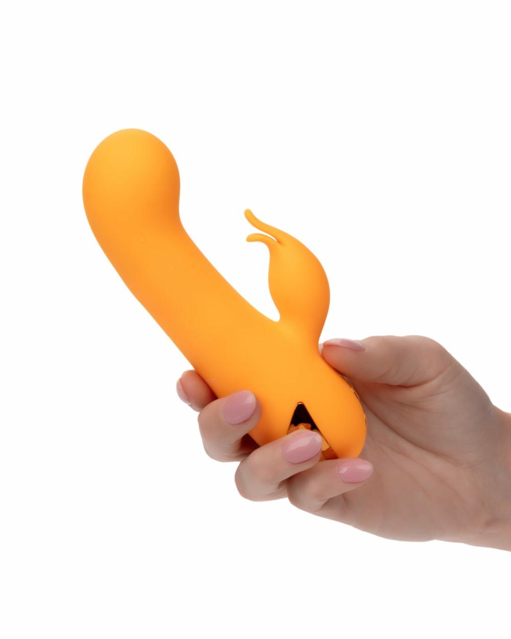 Vibrators | California Dreaming Monticeto Muse Inflatable G-Spot Rabbit – Orange Vibrators Vibrators