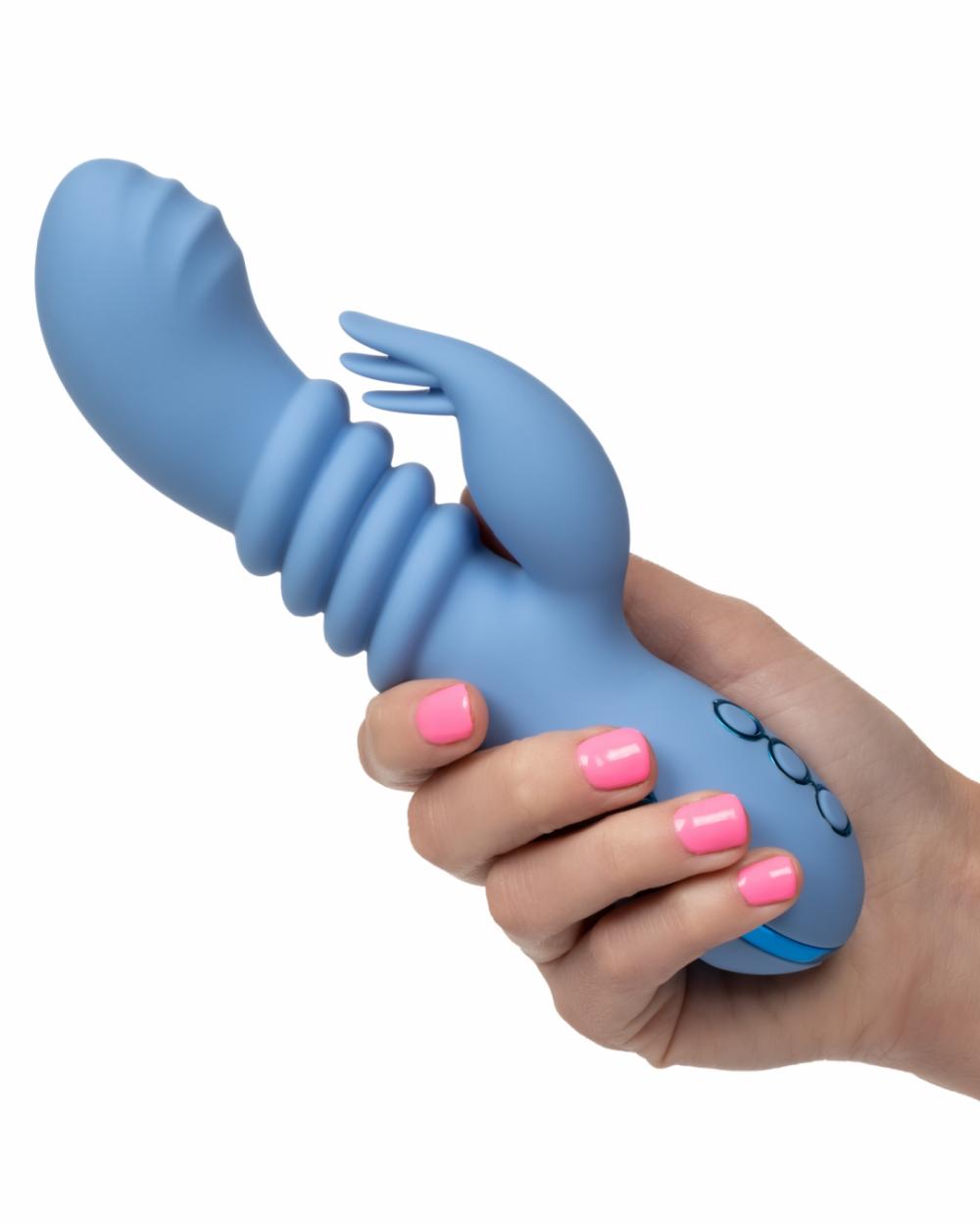 Vibrators | California Dreaming Santa Cruz Coaster Thrusting G-Spot Rabbit Vibrator Vibrators Vibrators