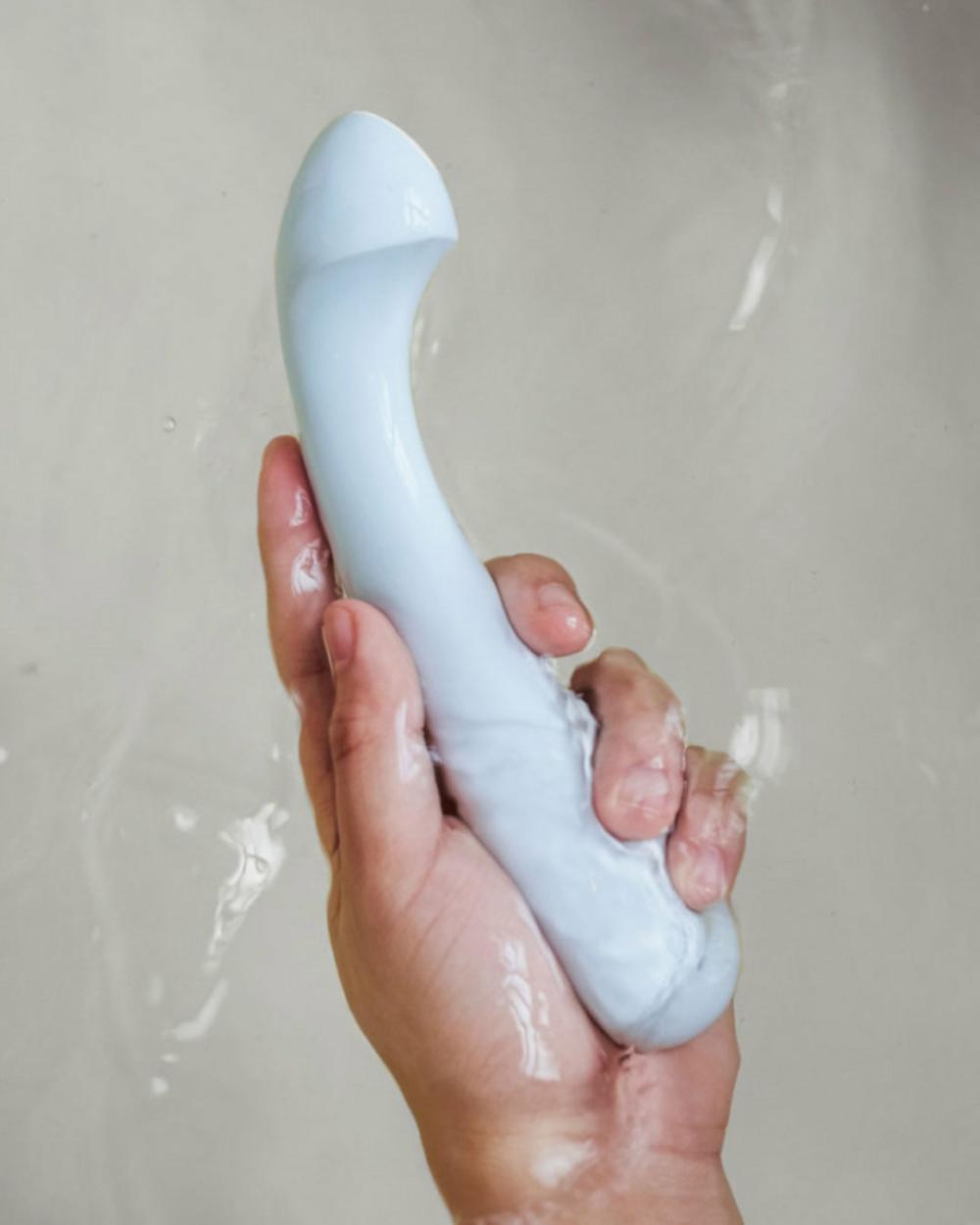 Vibrators | Dame Arc Silicone Waterproof G-Spot Vibrator – Ice Blue Vibrators Vibrators