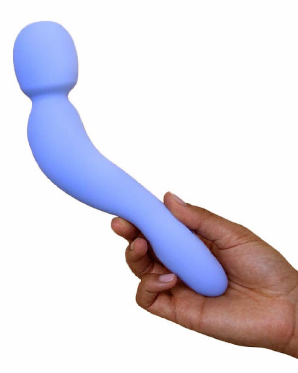 Vibrators | Dame Com Ergonomic Waterproof Wand Vibrator – Periwinkle Vibrators Vibrators