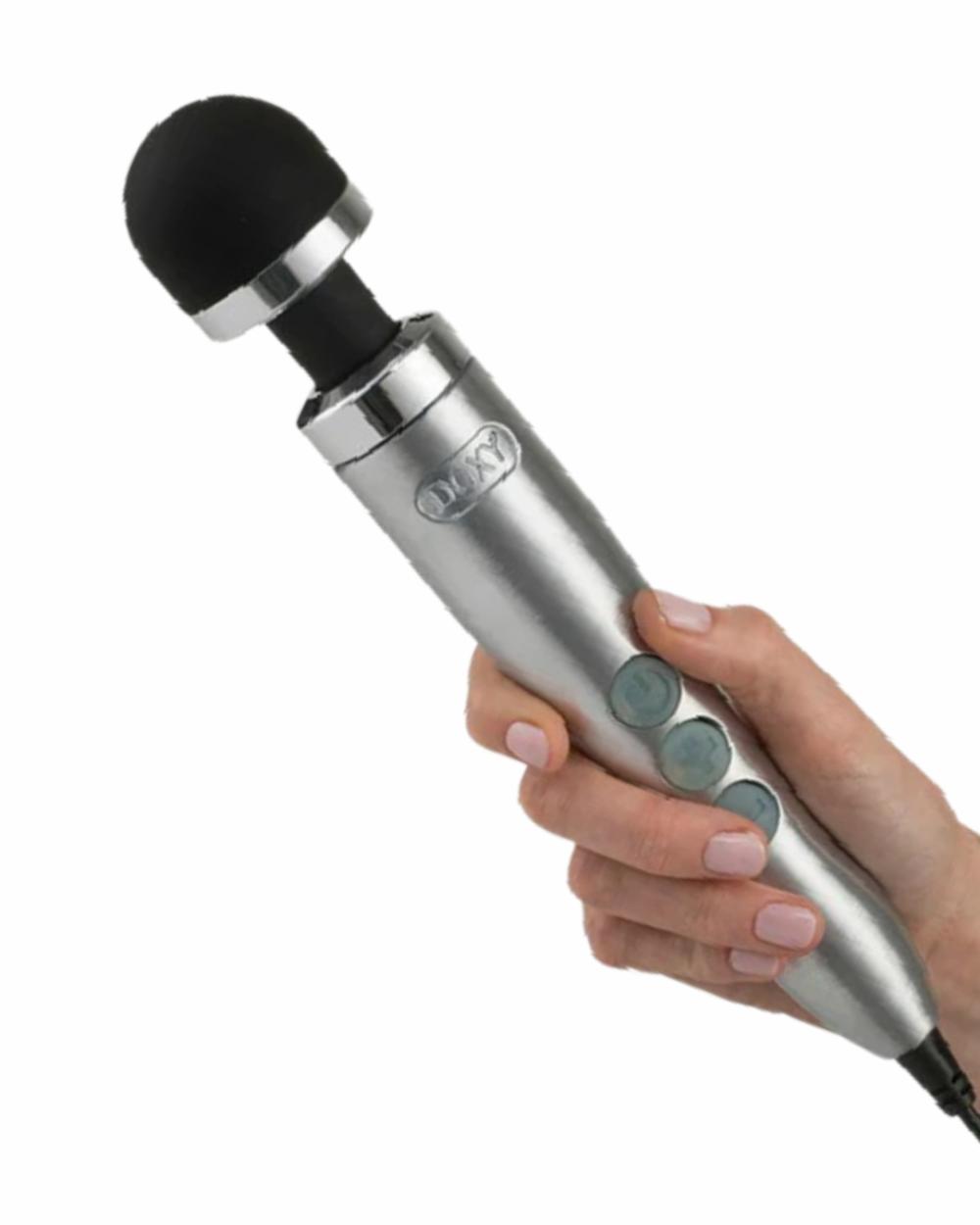 Vibrators | Die Cast 3 Extra Powerful Wand Vibrator – Brushed Aluminum Vibrators Vibrators