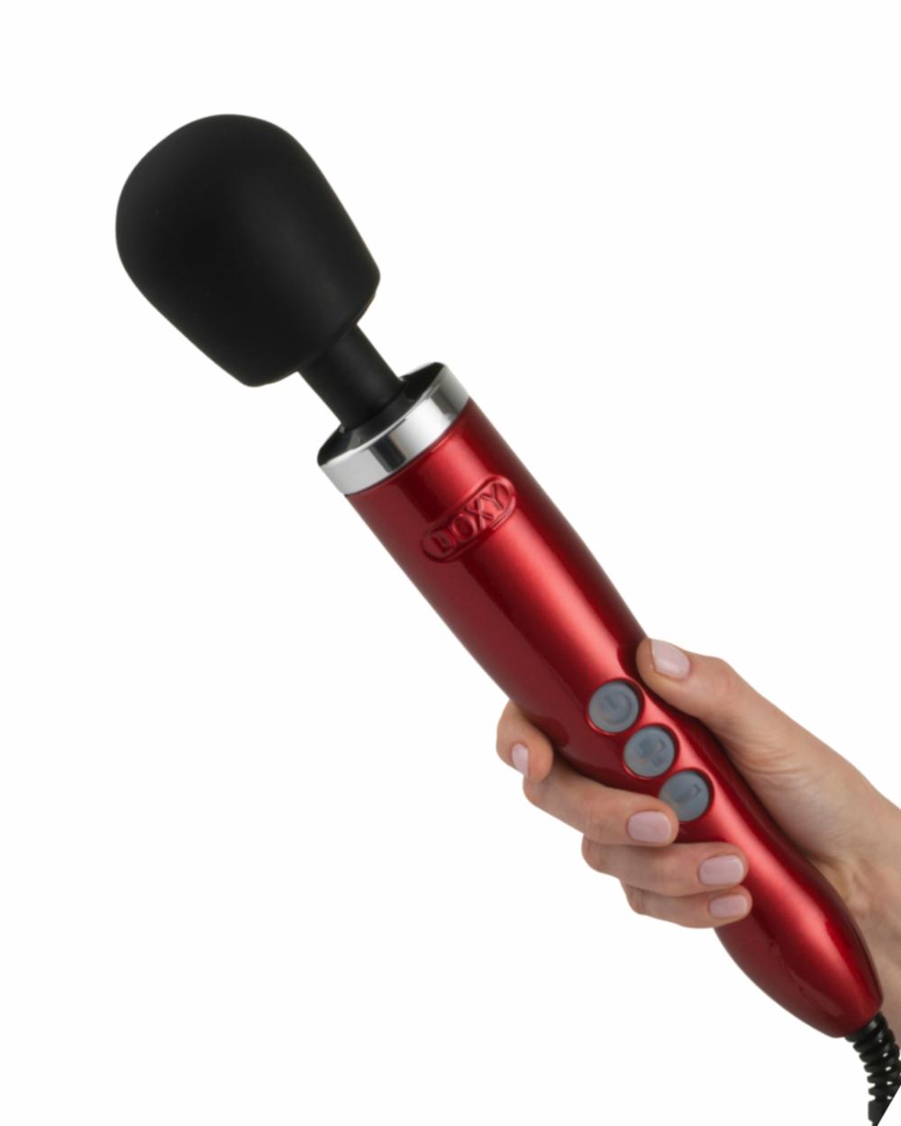 Vibrators | Die Cast Extra Powerful Wand Vibrator – Red Vibrators Vibrators