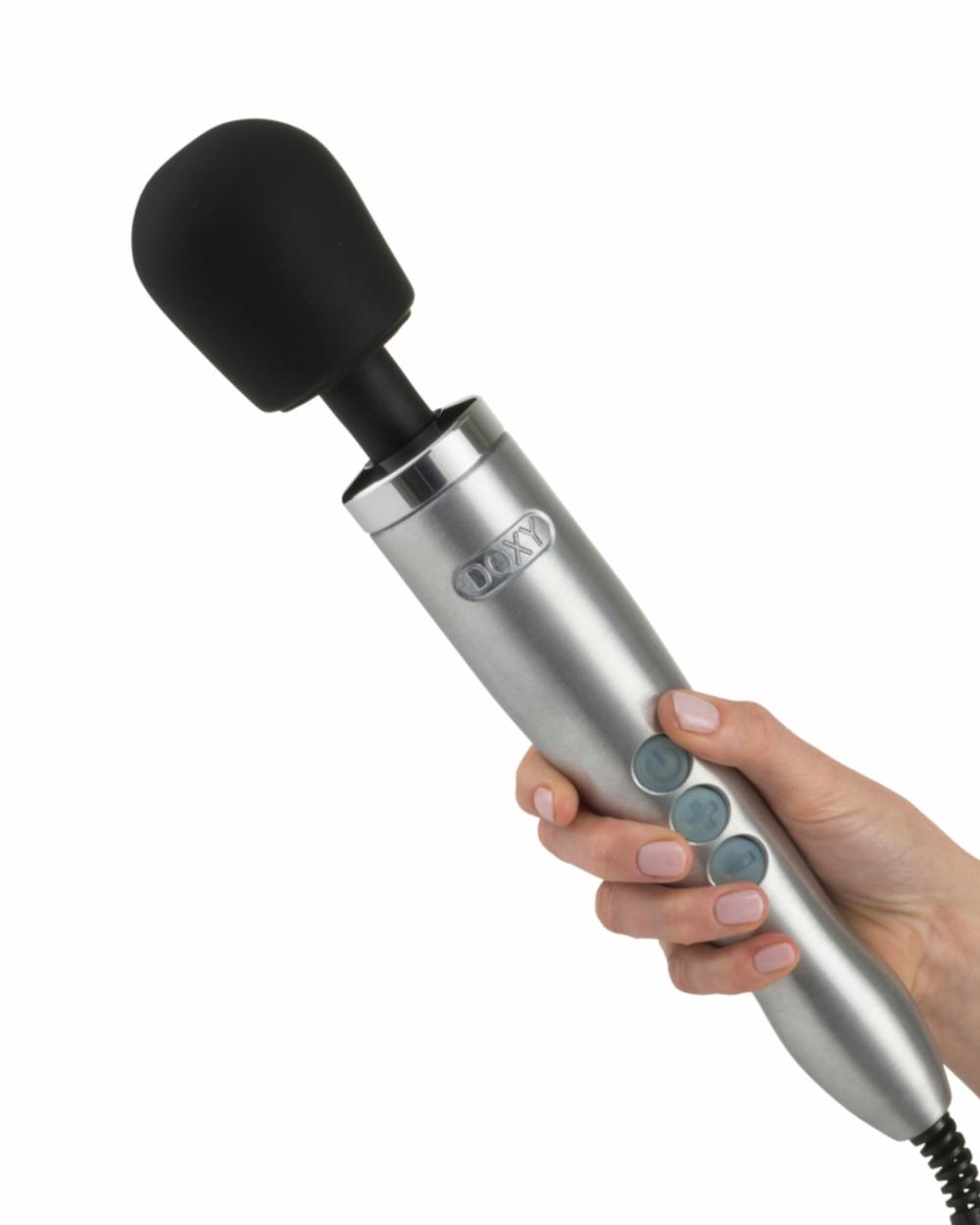 Vibrators | Die Cast Extra Powerful Wand Vibrator – Silver Vibrators Vibrators