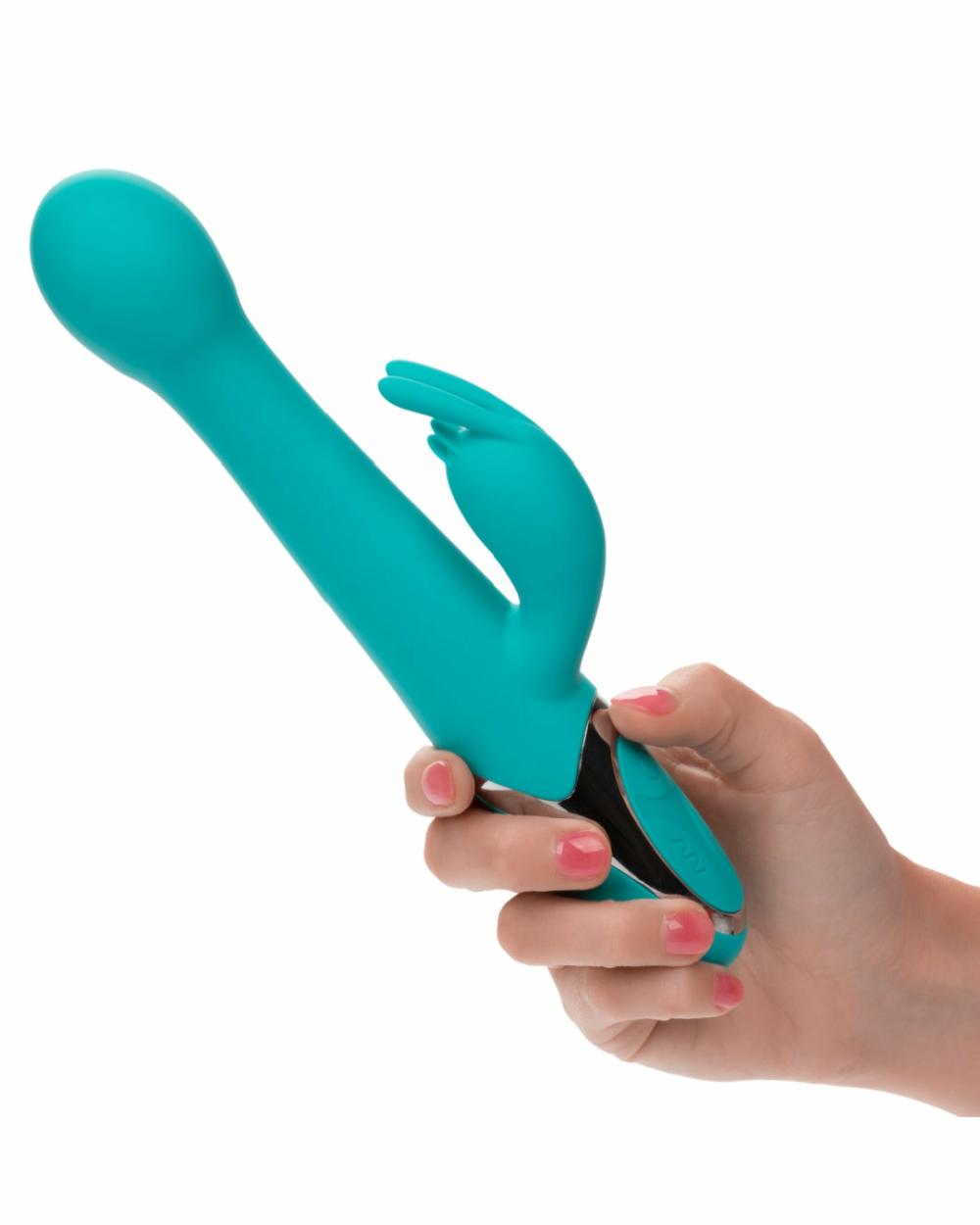 Vibrators | Enchanted Oscillate Rotating Head Thrusting Rabbit Vibrator – Teal Vibrators Vibrators