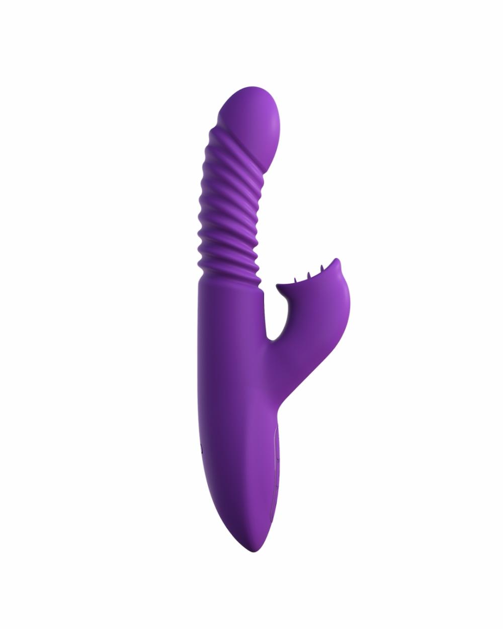 Vibrators | Fantasy For Her Thrusting Warming Rabbit With Clitoral Stimulating Tongues Vibrators Vibrators