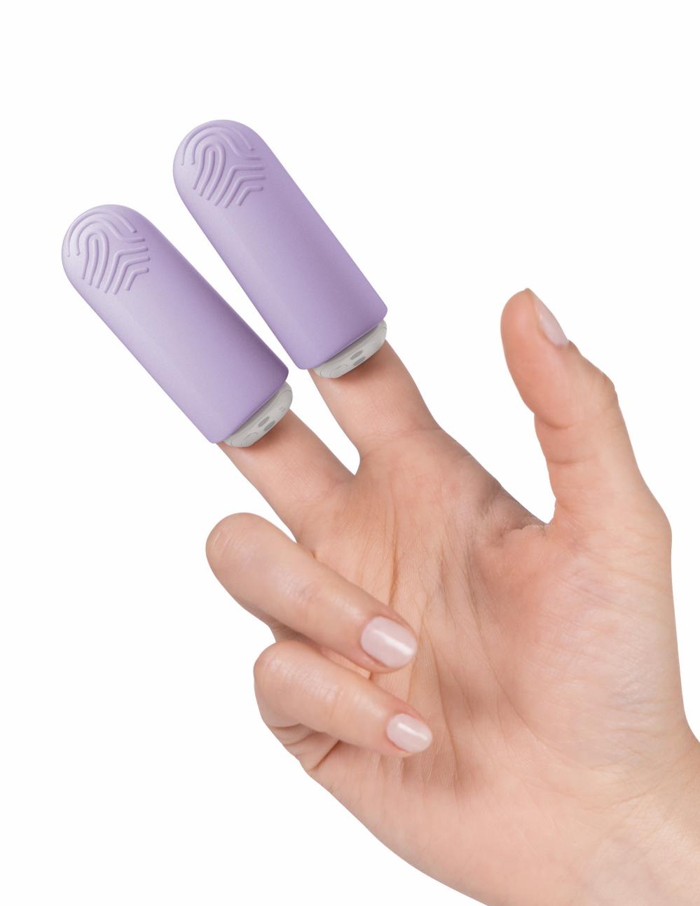 Vibrators | Jimmyjane Hello Touch Pro Two Bullets With Finger Sleeves + Charging Case Vibrators Vibrators