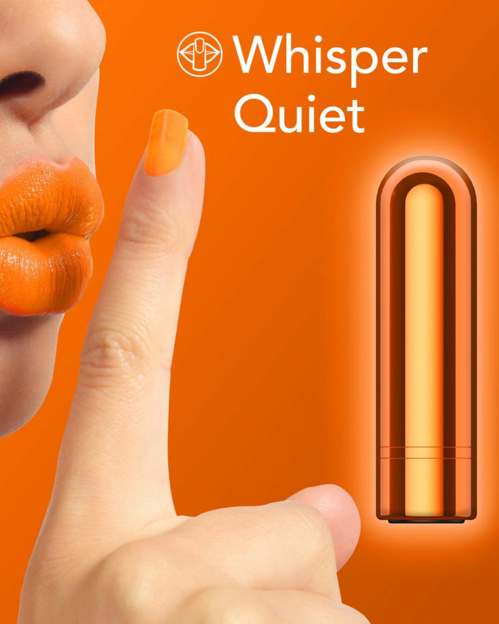 Vibrators | Kool Vibes Rechargeable Mini Bullet – Orange Vibrators Vibrators