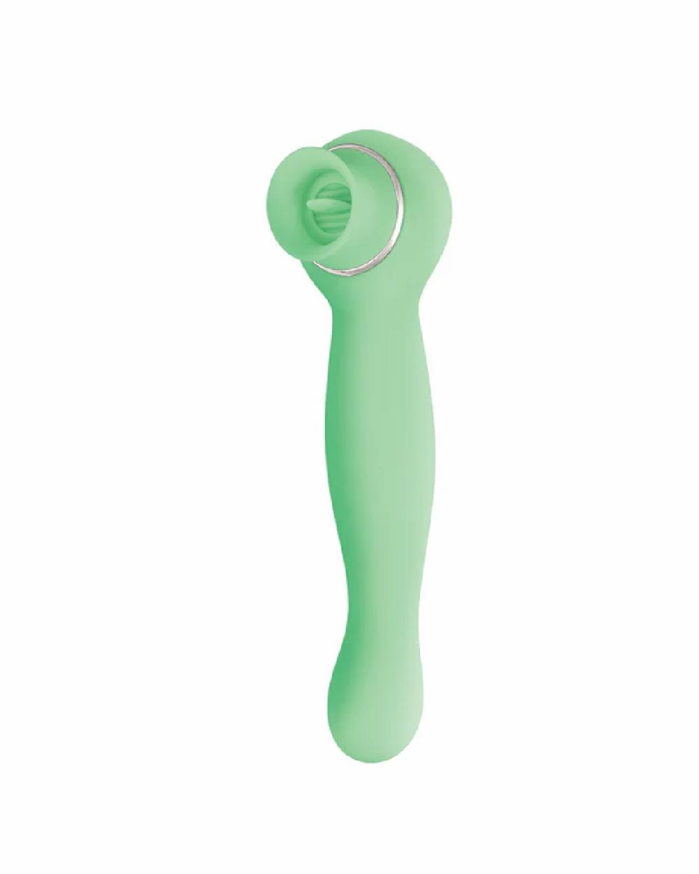 Vibrators | Luscious Licker Double Ended Licking & G-Spot Vibrator – Mint Green Vibrators Vibrators