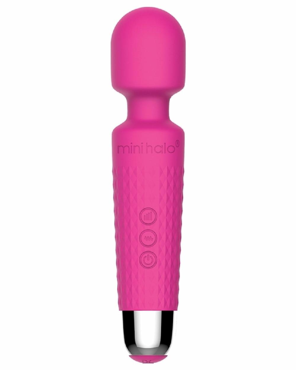 Vibrators | Mini Halo Extra Powerful Wand Vibrator – Pink Vibrators Vibrators