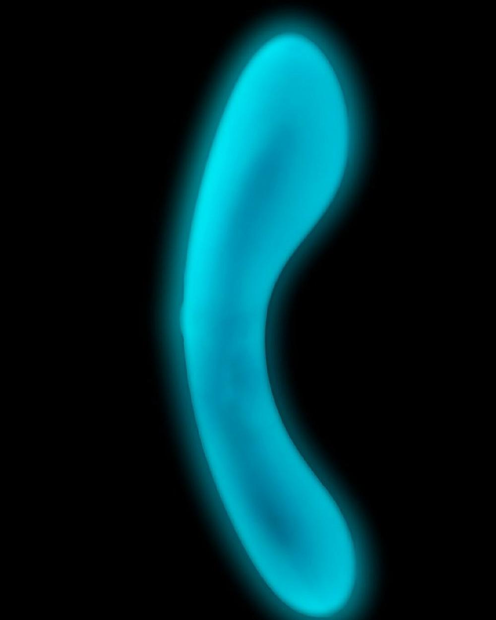 Vibrators | Mini Swan Glow In The Dark Double Ended Wand – Blue Vibrators Vibrators