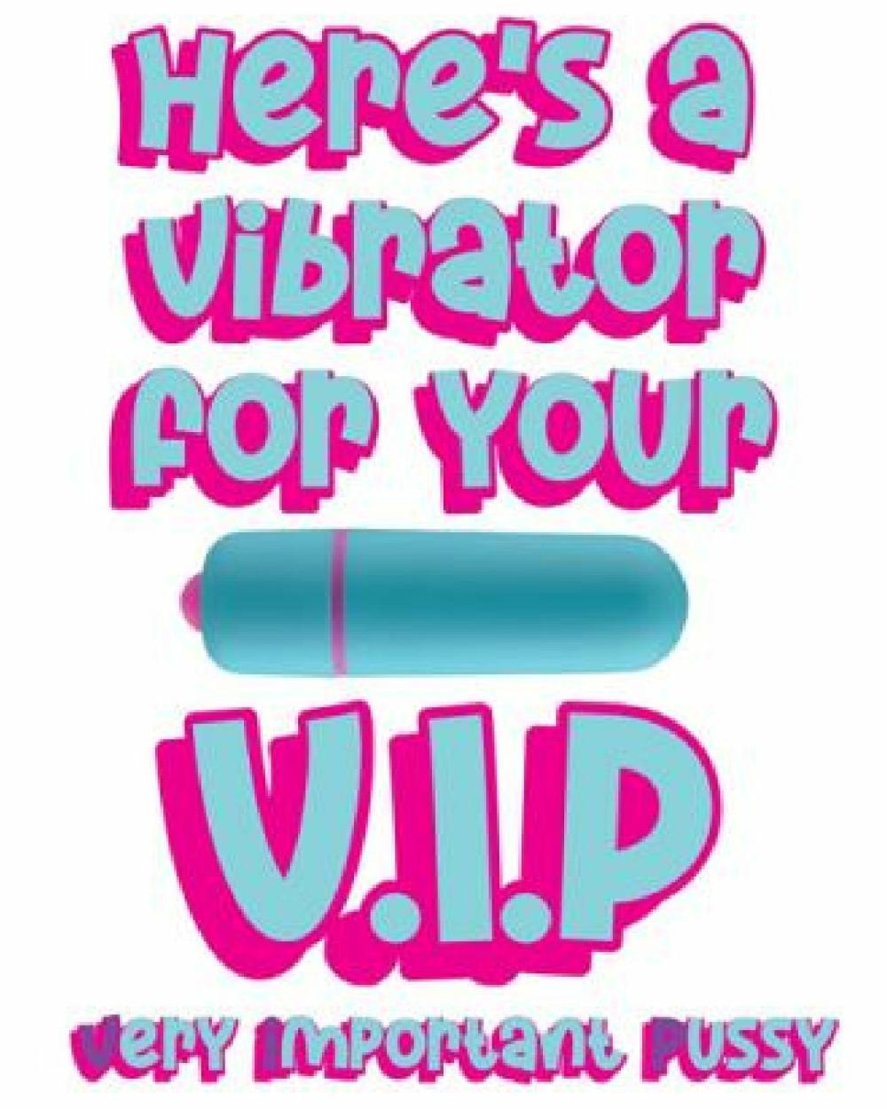 Vibrators | Naughty Vibes Vip Greeting Card With Mini Bullet Vibrator Vibrators Vibrators