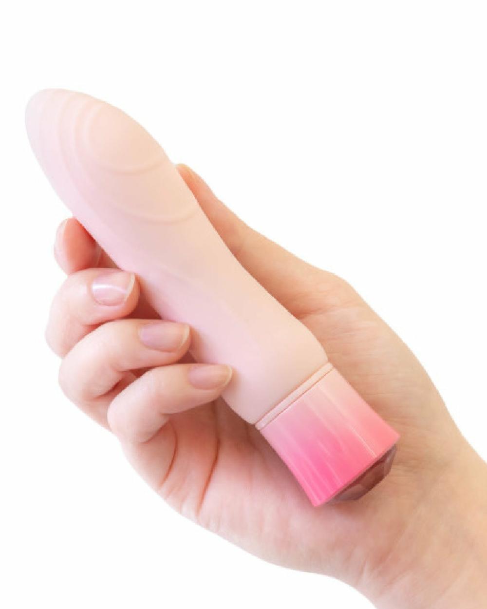 Vibrators | Oh My Gem Morganite Warming Textured Mini Vibrator Vibrators Vibrators