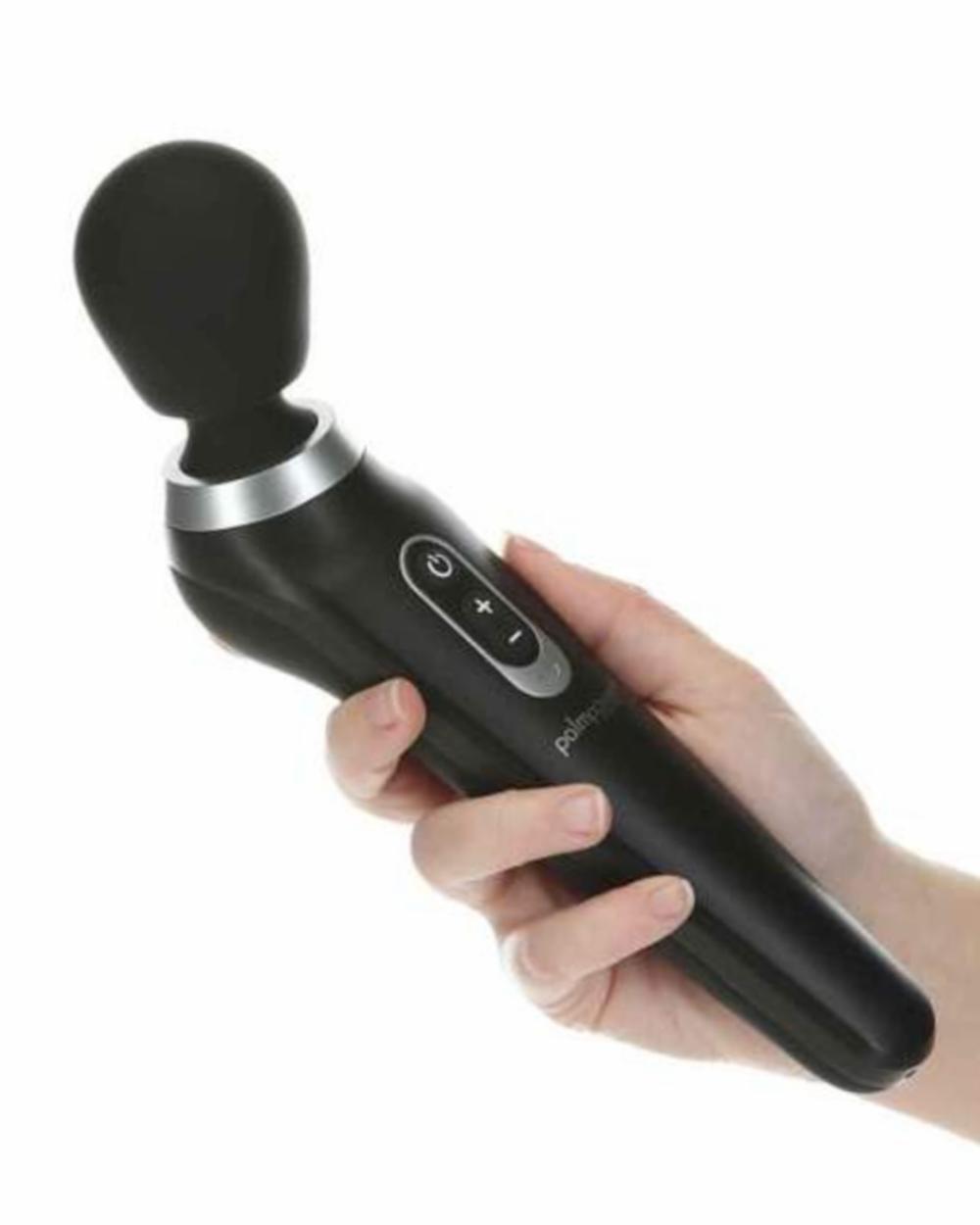 Vibrators | Palm Power Extreme Wand Vibrator  – Black Vibrators Vibrators