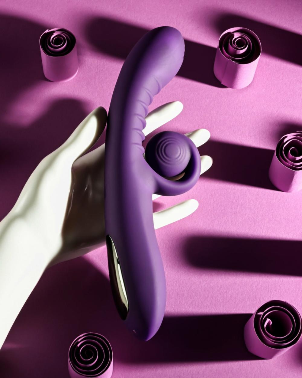 Vibrators | Playboy Curlicue Rabbit Vibrator For Blended Orgasms Vibrators Vibrators