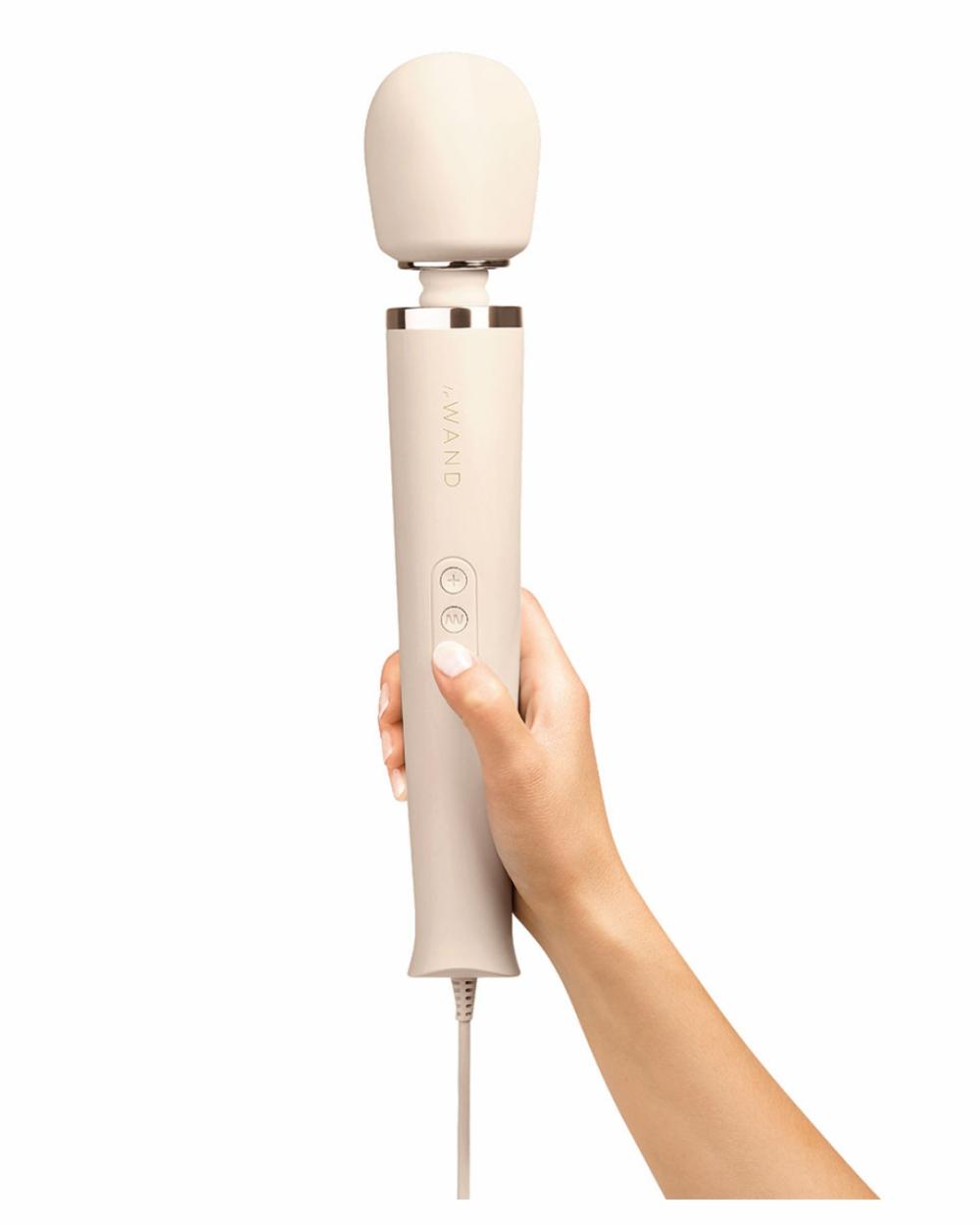 Vibrators | Plug In Powerful Wand Vibrator – Cream Vibrators Vibrators