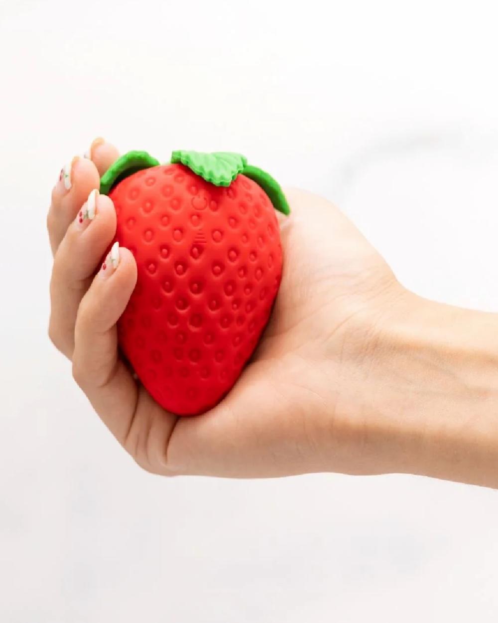 Vibrators | Strawberry Emojibator Clitoral Suction Vibrator Vibrators Vibrators