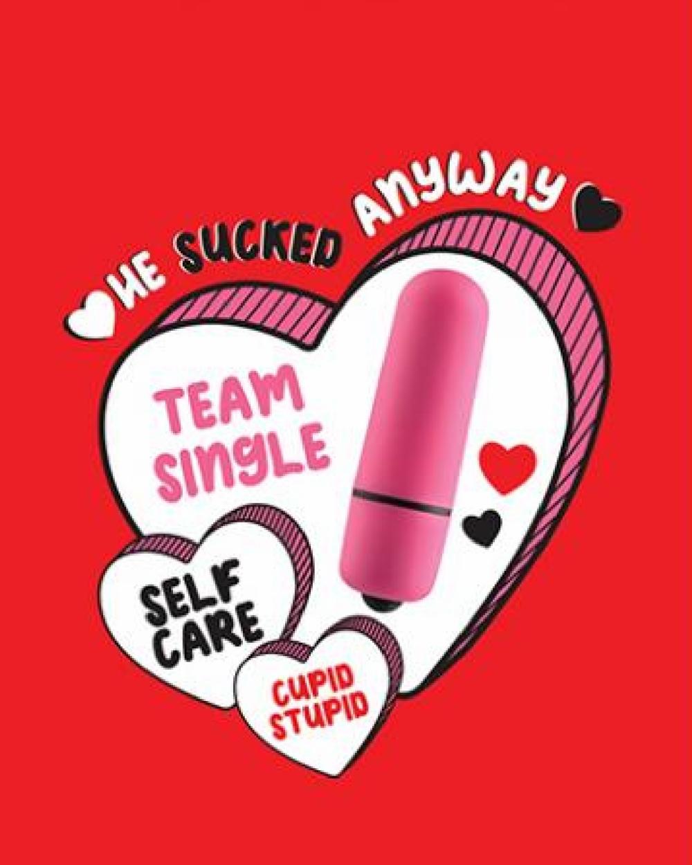 Vibrators | Sucked Anyway Galentine Greeting Card With Mini Bullet Vibrator Vibrators Vibrators