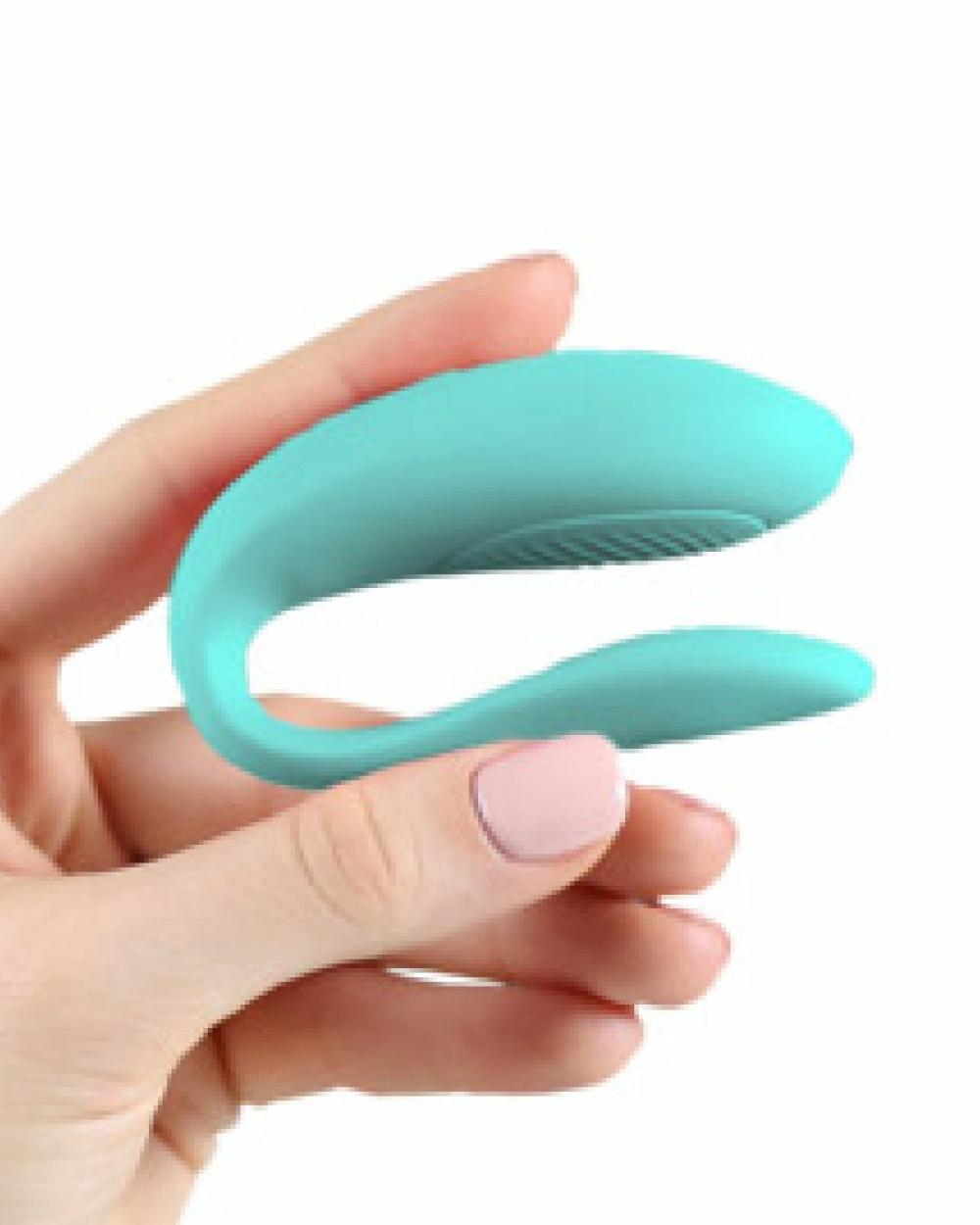 Vibrators | Sync Lite App Controlled Wearable Couples Vibrator – Aqua For Couples For Couples