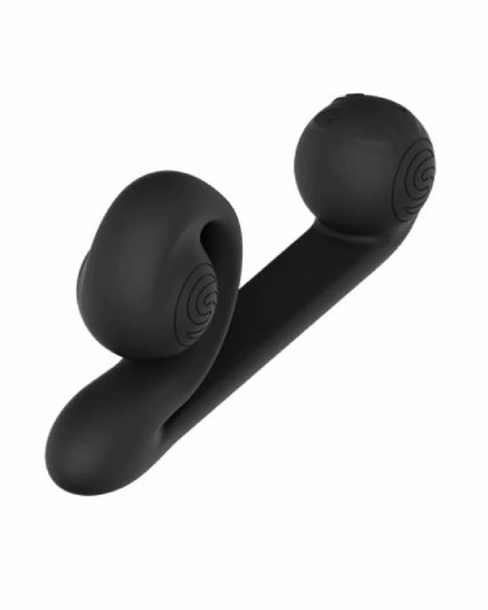 Vibrators | The Snail Ultra Powerful 2 Motor Dual Stimulating Vibrator – Black Vibrators Vibrators