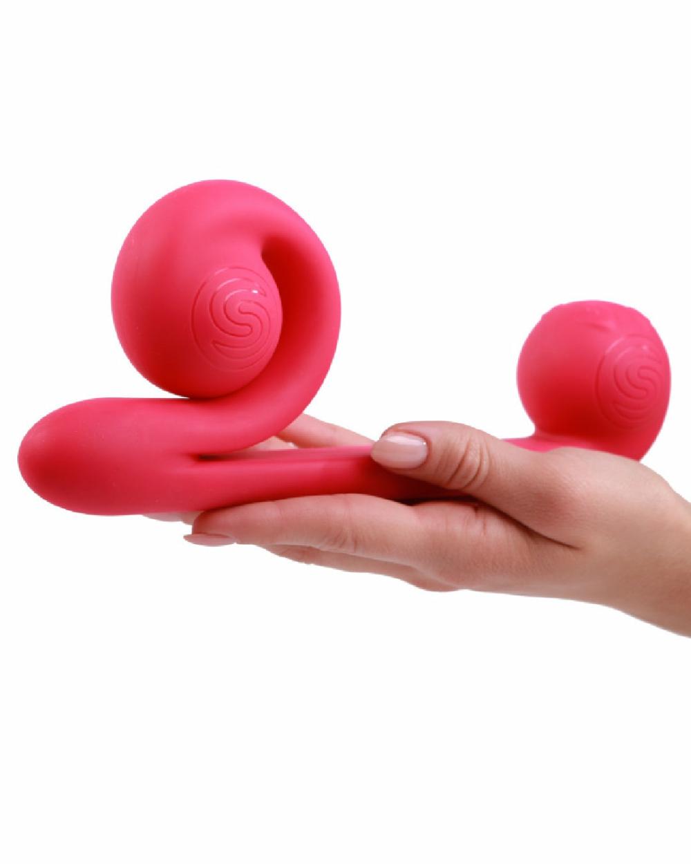 Vibrators | The Snail Ultra Powerful 2 Motor Dual Stimulating Vibrator – Pink Vibrators Vibrators