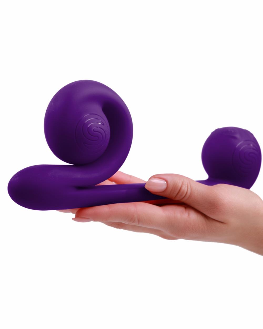 Vibrators | The Snail Ultra Powerful 2 Motor Dual Stimulating Vibrator – Purple Vibrators Vibrators